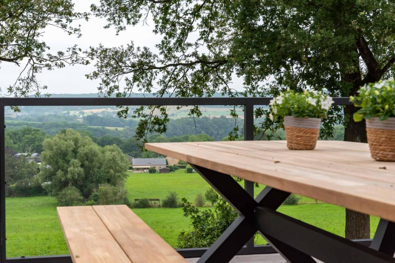 Gite 1 Maison Caerdinael - Gite 14 Personnes Sur Les Hauteurs De Durbuy Bagian luar foto